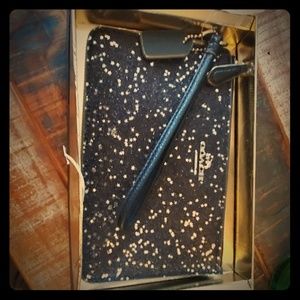NWT Coach Glitter Wristlet